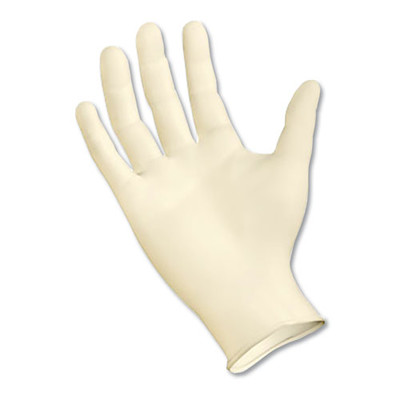 Case of 1000 - Boardwalk Powder-Free Synthetic Examination Vinyl Gloves, Medium, Cream, 5 mil - Part Number: 7301-01309CT
