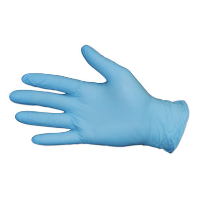 Impact DiversaMed Disposable Powder-Free Exam Nitrile Gloves, Blue, Medium, 100/Box - Part Number: 7301-01613