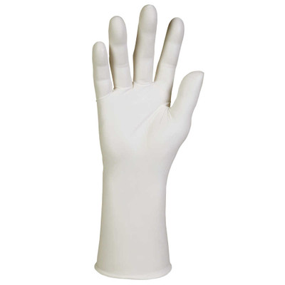Kimtech G3 NXT Nitrile Gloves, Powder-Free, 6 mil, class 4+, 305 mm Length, Large, White, 100/Box - Part Number: 7301-02402