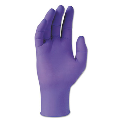 Kimberly Clark Professional Purple Nitrile Exam Gloves, 242 mm Length, X-Large, Purple, 90/Box - Part Number: 7301-04401
