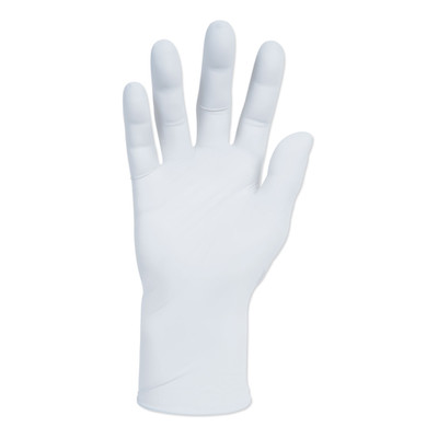 Kimberly-Clark KleenGuard G10 Nitrile Gloves, 4 mil, 250 mm Length, Large, Gray, 150 / box - Part Number: 7301-04404