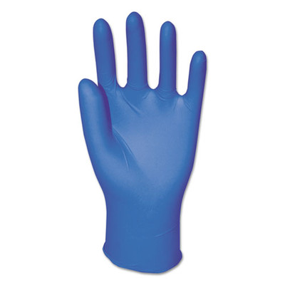 GEN General Purpose Nitrile Gloves, Powder-Free, Medium, Blue, 3.8 mil, 100/Box - Part Number: 7301-01421