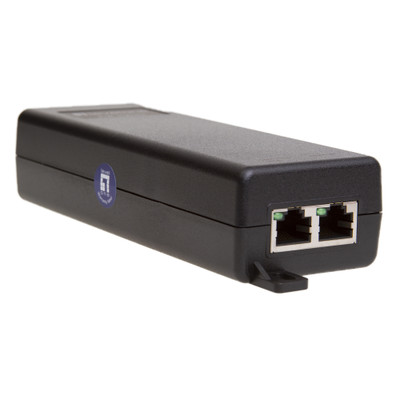 1-Port PoE Injector for 10/100 Fast Ethernet Networks, Adds Power to an Ethernet leg - Part Number: 74X5-07112
