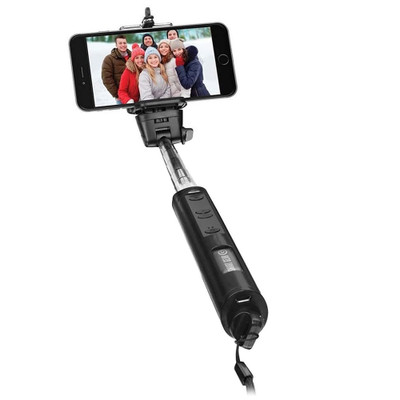 Smart Gear 40 inch Bluetooth Telescoping Selfie Stick, Black - Part Number: 8001-10101