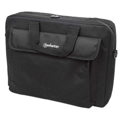 Manhattan London 438889 Carrying Case (Briefcase) for 15.6 inch Notebook - Black - Part Number: 8002-50115