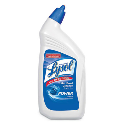 Lysol Disinfectant Toilet Bowl Cleaner, 32oz Bottle - Part Number: 8301-00112