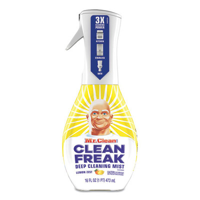 Mr. Clean Clean Freak Deep Cleaning Mist Multi-Surface Spray, Lemon, 16 oz - Part Number: 8301-02502