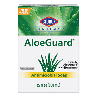 Clorox AloeGuard Antimicrobial Soap, Aloe Scent, 27 oz Bag - Part Number: 8302-06101