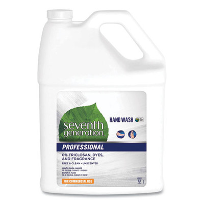 Seventh Generation Hand Wash, Free and Clean, 1 gallon - Part Number: 8302-06701