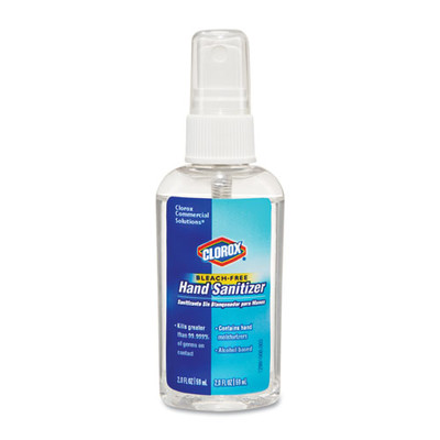 Case of 24 - Clorox Bleach-Free - 71% ethyl alcohol - Hand Sanitizer, 2 oz Spray Bottle - Part Number: 8304-06116CT