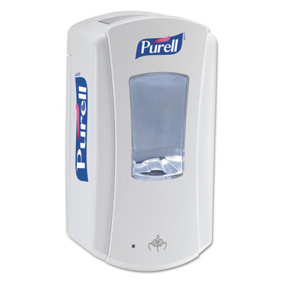 Purell LTX-12 Touch-Free Dispenser, 1200 mL, 5.75 x 4 x 10.5 inches, White - Part Number: 8304-06167