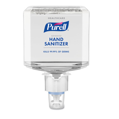 Purell Healthcare Advanced Hand Sanitizer Foam, 1200 mL, Refreshing Scent, For ES4 Dispensers - Part Number: 8304-06182
