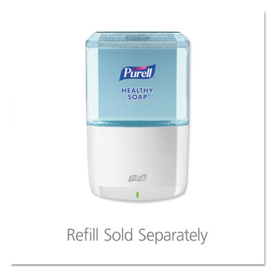 Purell ES8 Soap Touch-Free Dispenser, 1200 mL, 5.25 x 8.8 x 12.13 inches, White - Part Number: 8304-06189