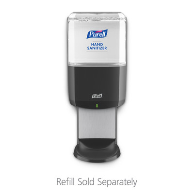 Purell ES8 Touch Free Hand Sanitizer Dispenser, 1,200 mL, 5.25 x 8.56 x 12.13, Graphite - Part Number: 8304-06193