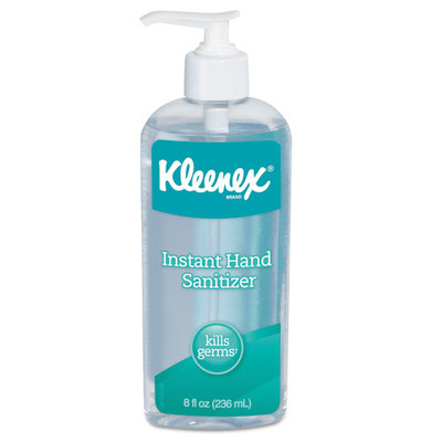 Kleenex Instant Hand Sanitizer, 8 oz, Pump Bottle, Sweet Citrus - Part Number: 8304-06452