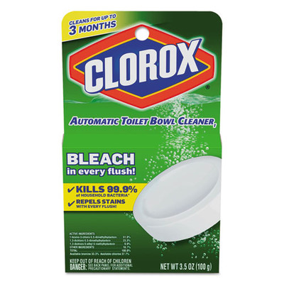 Clorox Automatic Toilet Bowl Cleaner, 3.5 oz Tablet - Part Number: 8305-07201