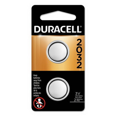 Duracell CR2032, 10-year guarantee, DL2032B2PK, 2/pack - Part Number: 9081-13002