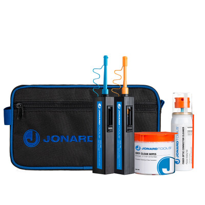 Jonard Tools Fiber Optic Connector Cleaning Kit - TK-182 - Part Number: 90J1-00006