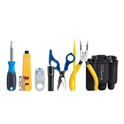 Jonard Tools Punchdown Tool Kit For Data and Telecom Installers - Part Number: 90J1-00049