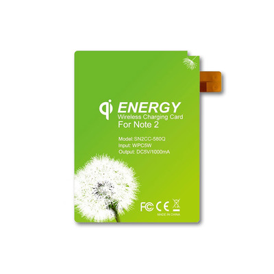 Qi Wireless Charging Energy Card for Samsung Galaxy Note 2 - Part Number: 90W3-03320