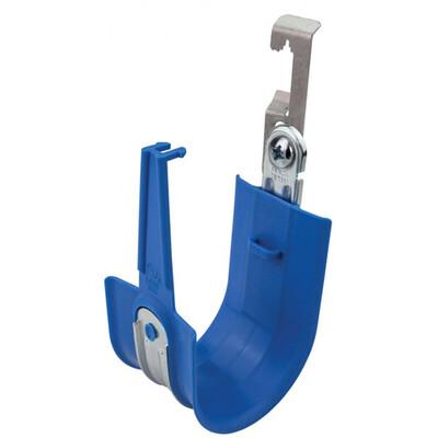 3 inch High Performance J Hook, Batwing Clip, Blue, 25-Pack - Part Number: 92J1-26103