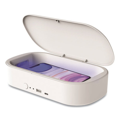 NuvoMed UV sterilizer for mobile phones, white - Part Number: 9308-00103