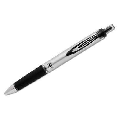 Uni-ball 207 Impact Retractable Gel Pen, Bold 1mm, Black Ink, Black Barrel - Part Number: 9312-00101