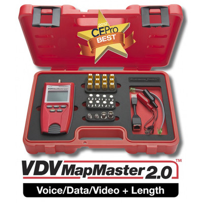Platinum Tools VDV Mapmaster 2.0 Tester Kit. Box. - Part Number: T129K1