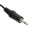 3.5mm Mono Male to RCA Male Cable, Black, 6 foot - Part Number: 10A1-07106
