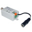 Active Video Balun, Female BNC Connector to Bare Wire Terminals, Monitor/DVR Side - Part Number: 10B1-01310