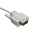 Null Modem Cable, DB9 Male to DB9 Female,  8 Conductor, 10 foot - Part Number: 10D1-20210