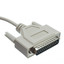 Null Modem Cable, DB9 Female to DB25 Male, UL rated, 8 Conductor, 15 foot - Part Number: 10D1-21315