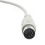 AT Keyboard Cable, Din5 Male, 5 Conductor, Straight, 6 foot - Part Number: 10I5-02106