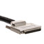SCSI III Cable, VHDCI 68 (0.8mm) Male to HPDB68 (Half Pitch DB68) Male, Offset Orientation, 6 foot - Part Number: 10N3-01106
