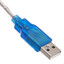 USB to Serial Adapter Cable with DB9 Female to DB25 Male Adapter, USB Type A Male to DB9/DB25 Male, 6 foot - Part Number: 10U1-16106