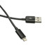 Apple Lightning Authorized Black iPhone, iPad, iPod USB Charge and Sync Cable, 3 foot - Part Number: 10U2-05103BK