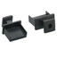 USB Type A Female Port Dust Cover, Black , 50 Piece/Bag - Part Number: 10U2-10000