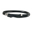 Slim Micro USB 2.0 Smartphone/Tablet Data Charge Cable, Black, Type A Male / Micro-B Male, 1.5 foot - Part Number: 10U2-13101.5