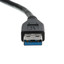USB 3.0 Extension Cable, Black, Type A Male / Type A Female, 3 foot - Part Number: 10U3-02103EBK