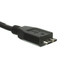 Micro USB 3.0 Cable, Black, Type A Male to Micro-B Male, 6 foot - Part Number: 10U3-03106BK