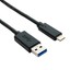 USB 3.2 Gen 1x1 Type A male  to C male Cable - 5 Gigabit, 6 foot - Part Number: 10U3-32006