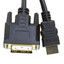 HDMI to DVI Cable, HDMI Male to DVI Male, 3 foot - Part Number: 10V3-21503