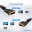 DVI-A to VGA Cable (Analog), Black, DVI-A Male to HD15 Male, 1 meter (3.24 foot) - Part Number: 10V4-05301BK