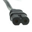 Notebook/Laptop Power Cord, NEMA 1-15P to C7, Non-Polarized, 15 ft - Part Number: 10W1-13215