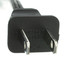 Notebook/Laptop Power Cord, NEMA 1-15P to C7, Non-Polarized, 10 ft - Part Number: 10W1-13210