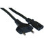 European NoteBook Power Cord, Europlug or CEE 7/16 to C7, Non-Polarized, VDE Approved, 6 foot - Part Number: 10W1-13306