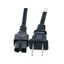 Notebook/Laptop Power Cord, NEMA 1-15P to C7, Polarized, 6 ft - Part Number: 10W1-14206