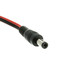 DC Power Plug to 22AWG Bare Wire, DC Male to Open Ends, 6 foot - Part Number: 10W1-42106