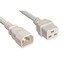 Power Cord, C14 to C19, 14 AWG,15 Amp, White, 2 foot - Part Number: 10W2-32202WH