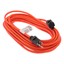 Indoor / Outdoor Power Extension Cord, SJTW 16 AWG * 3C / 10 Amp, ETL, Orange, 100ft - Part Number: 10W2-603HD